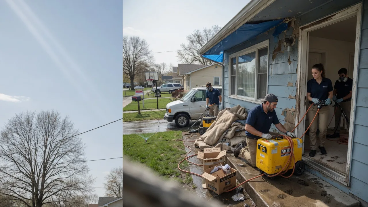 Basement Flood Cleanup in Hitchcock, SD near me
